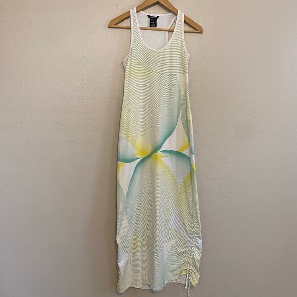 Oakley Dresses & Skirts - Oakley Womens Size Small Racerback Tank Knit Maxi Dress Ruched